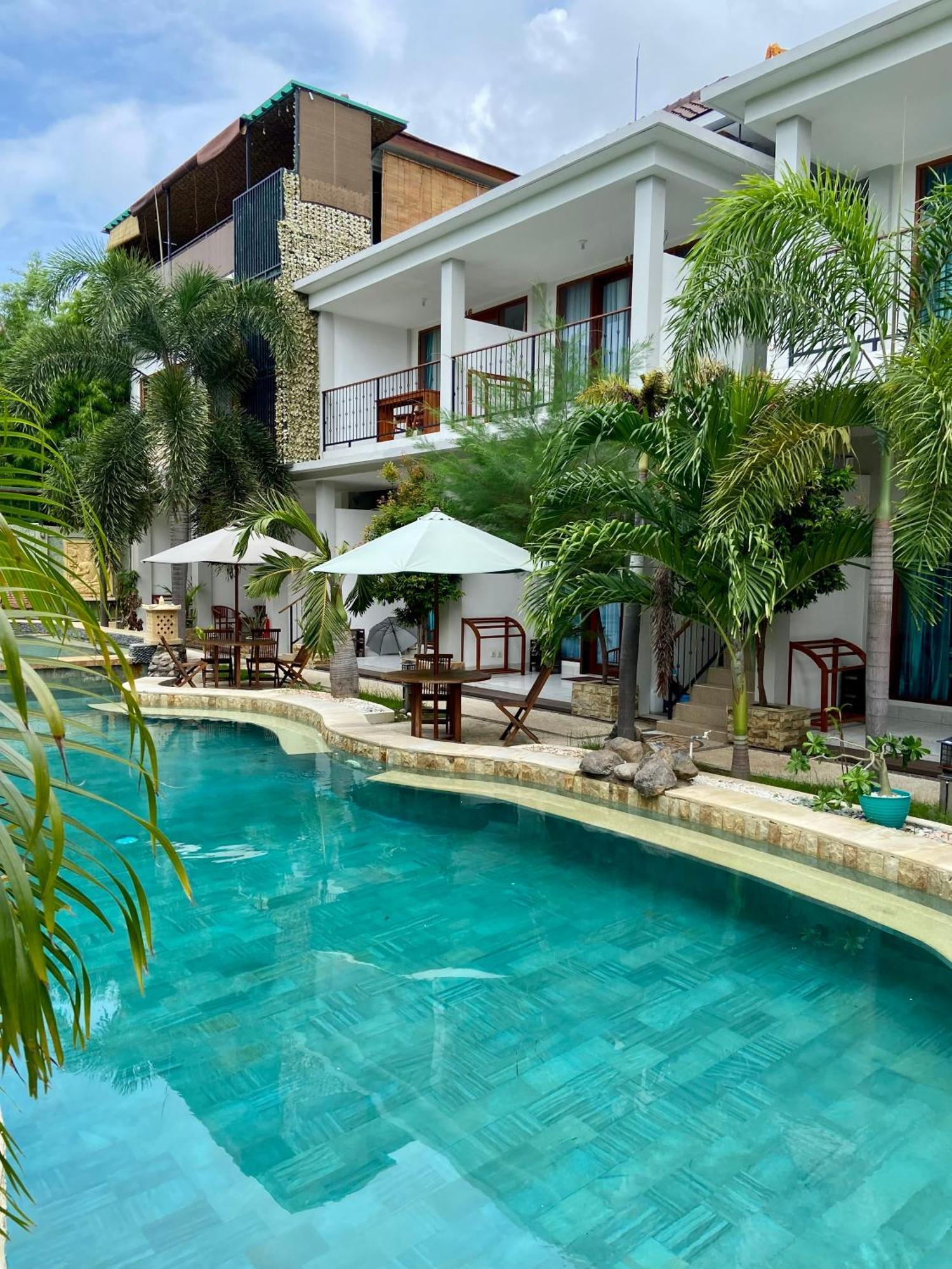 De Padma Gili Air Hotel Bagian luar foto